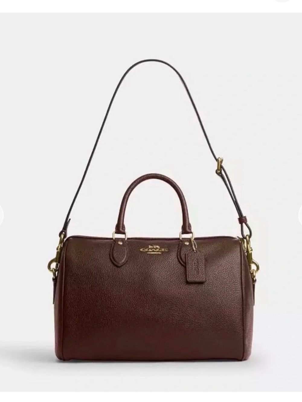 Coach Large Rowan in Maple (slouchy version Sep 2026)